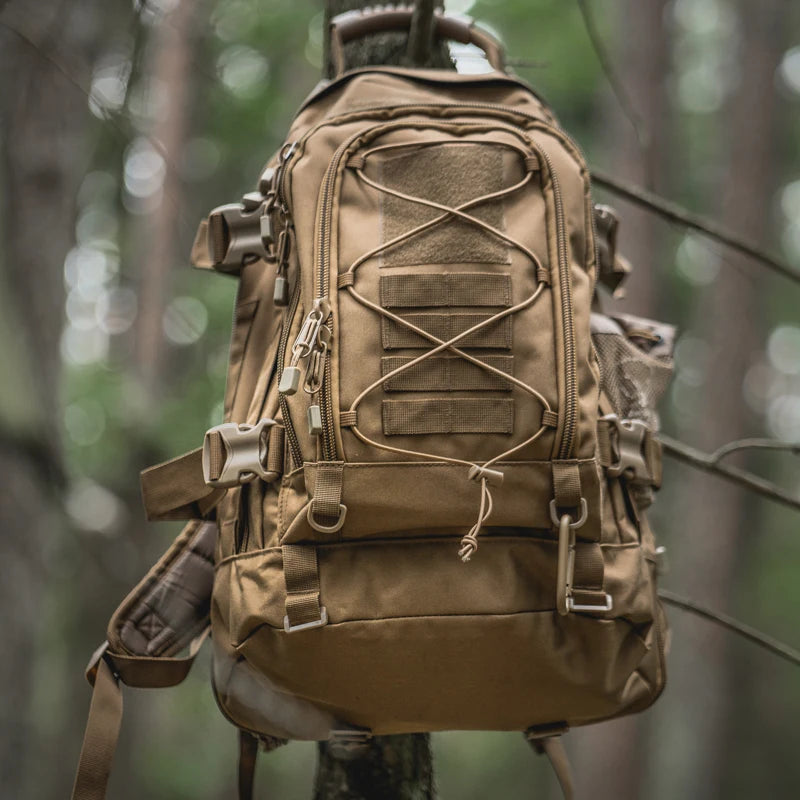 LQARMY 65L Outdoor Tactical Military Army Large Capacity Backpack