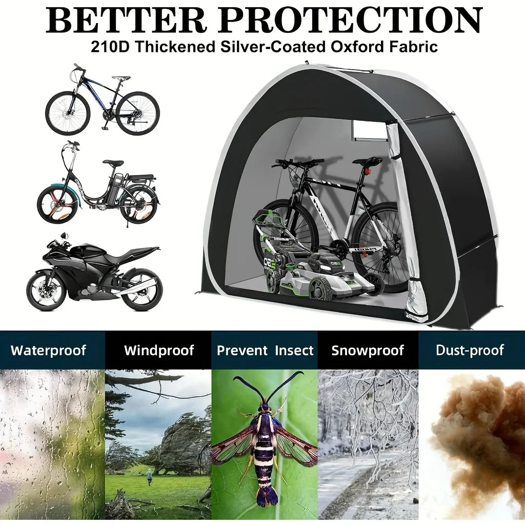DDHOME Winter Bicycle Storage Shed Tent