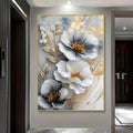 3D Floral Canvas Framed Painting Decor