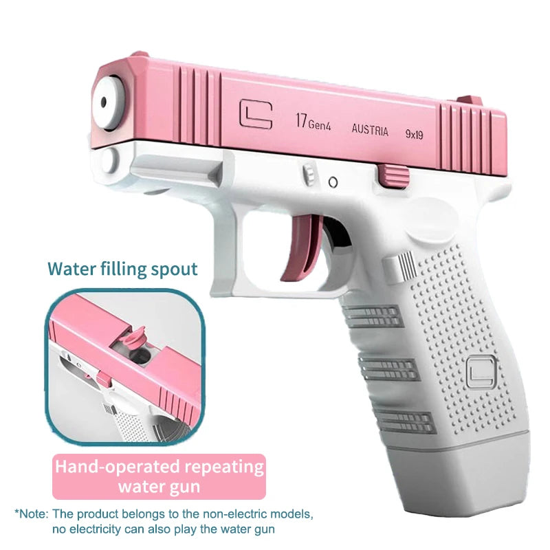 Electric Water Cannon Drum Plate Glock Rechargeable