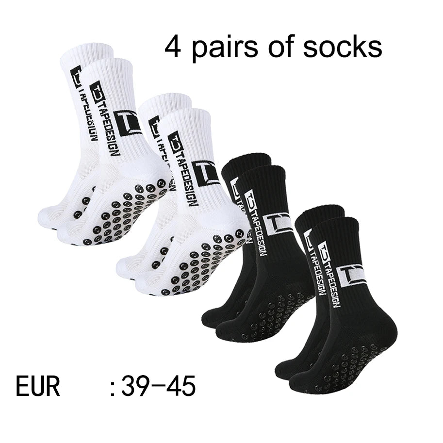 4 pairs of Non-slip Breathable Socks