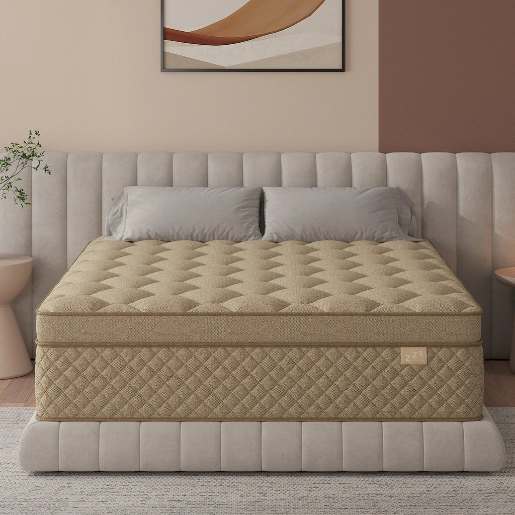 12"14" Gel Memory Foam Hybrid Pocket Spring Mattress In A Box in Twin Full Queen King Medium Firm with Motion Isolation