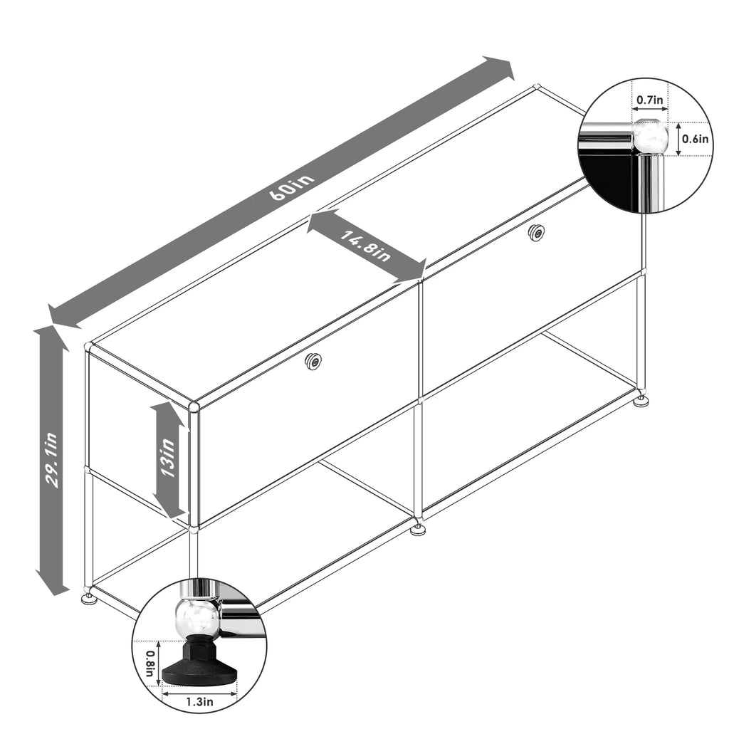 Modern Multifunctional Storage Cabinet / Organizer