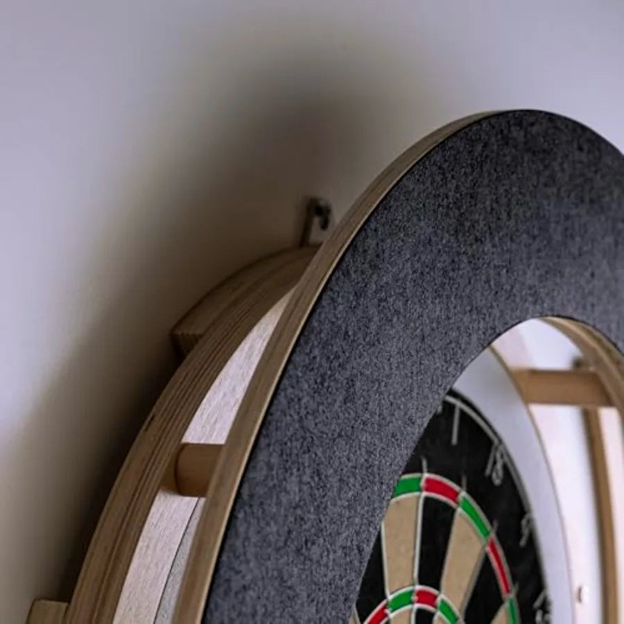 Dart Board Cabinet Set with LED Light