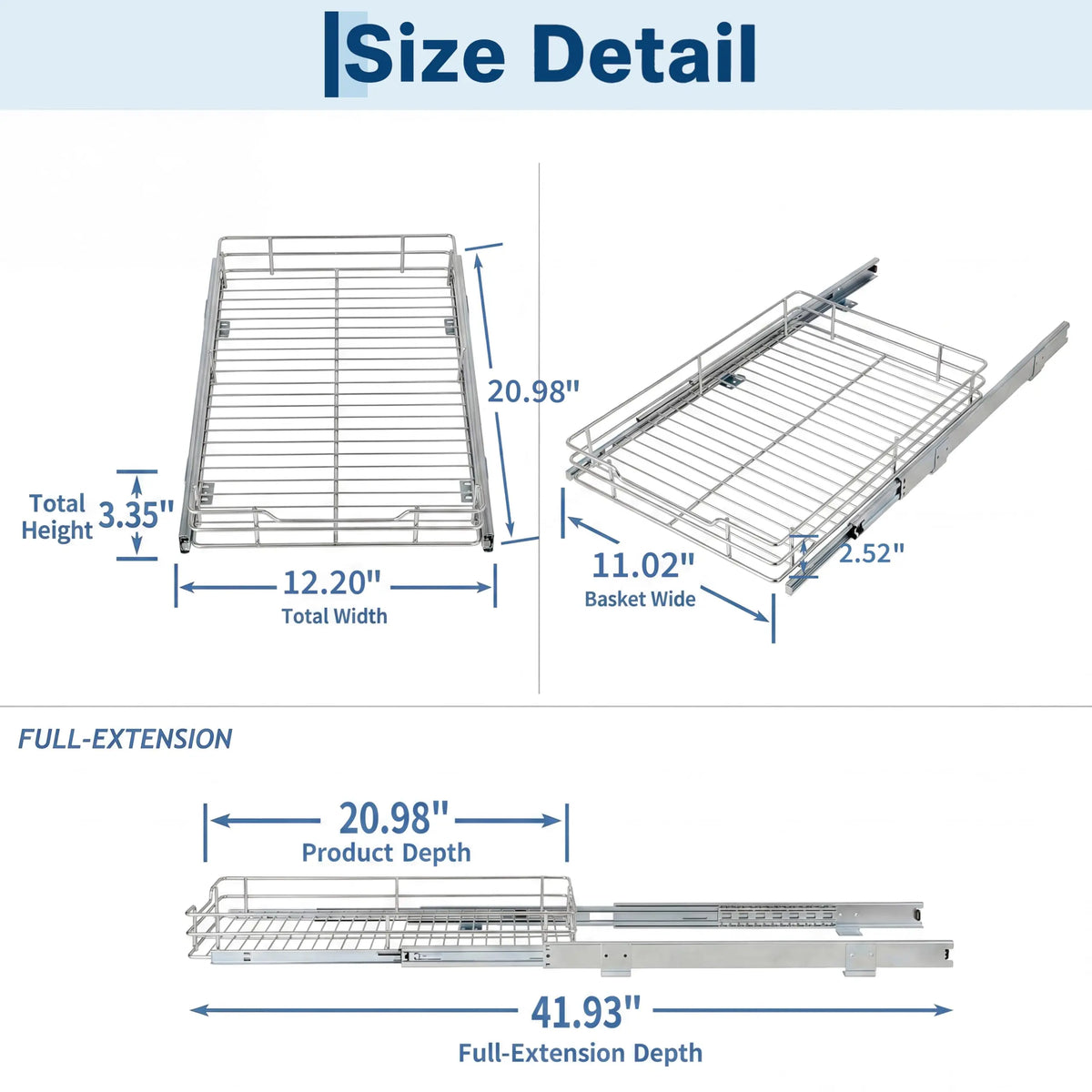 Pull Out Cabinet Organizer