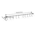 Stainless Steel Pot Rack Hanger with 10 Hooks