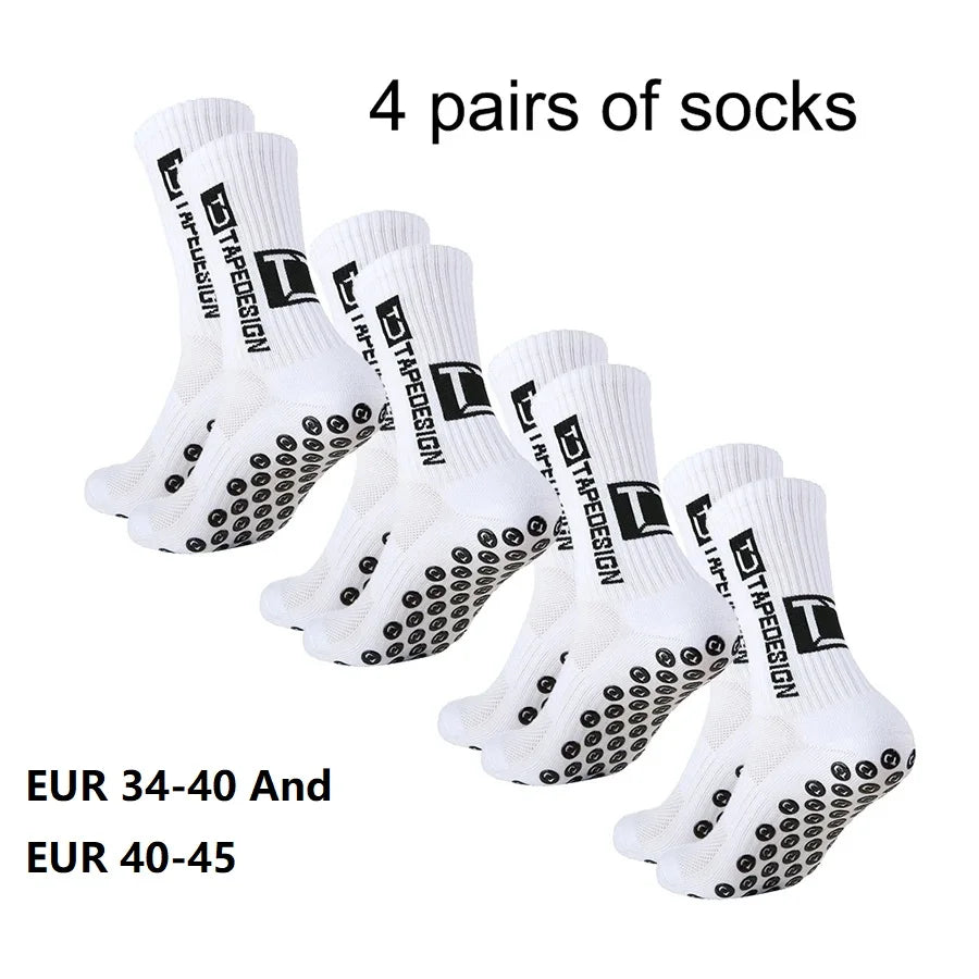 4 pairs of Non-slip Breathable Socks