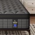 12"14" Euro Top Gel Memory Foam Hybrid Mattress In A Box Twin Full Queen King Medium Firm with Motion Isolation
