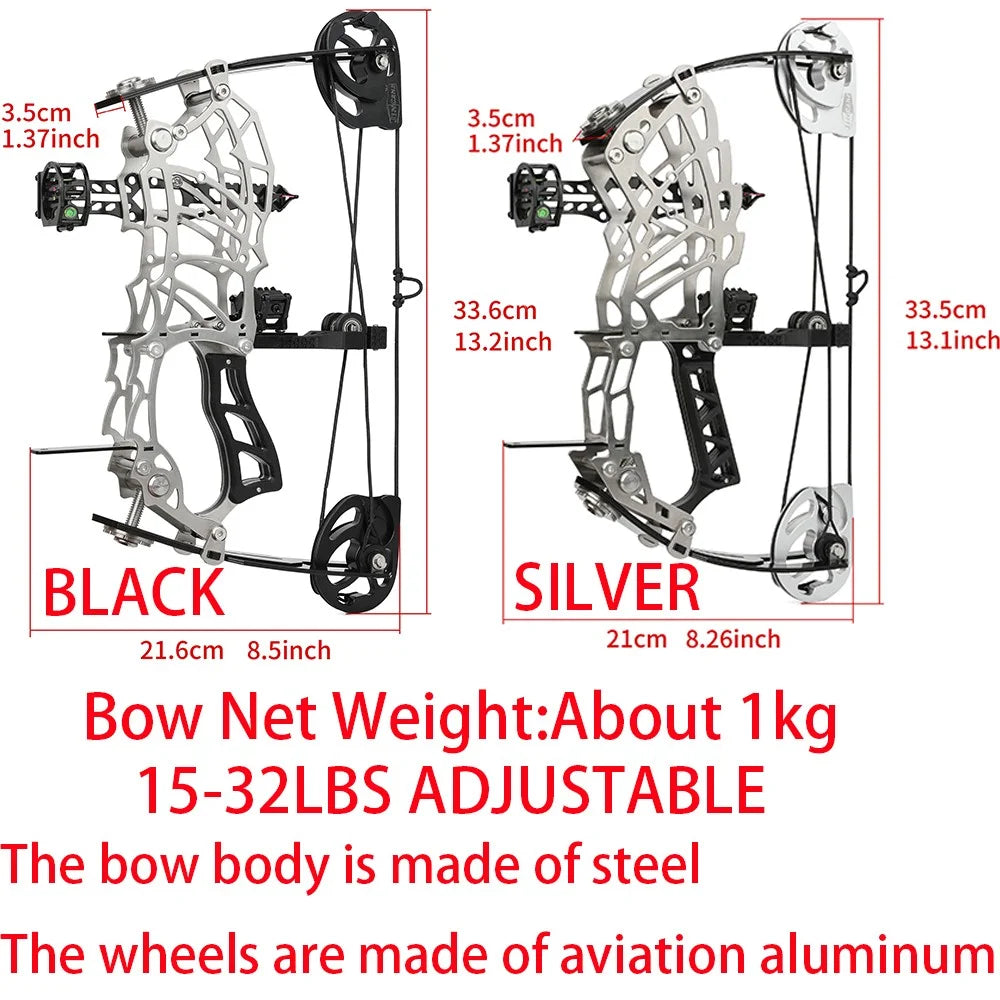 Compound Dual-use Bow Set 30-60lbs