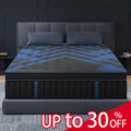 14" Hybrid Memory Foam Gel Mattress in Twin, Full, Queen, and King. Medium Firm with Motion Isolation
