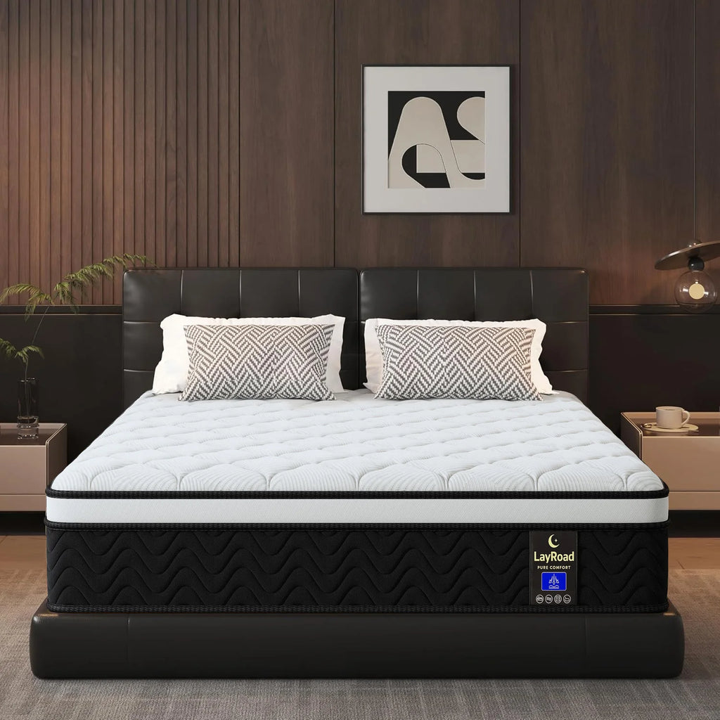 12"14" Memory Foam Mattress In A Box Twin Full Queen King Medium Firm