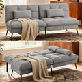 72 Inch COMHOMA Futon Foldable Sofa Bed