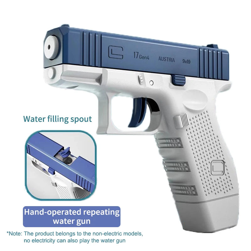 Electric Water Cannon Drum Plate Glock Rechargeable