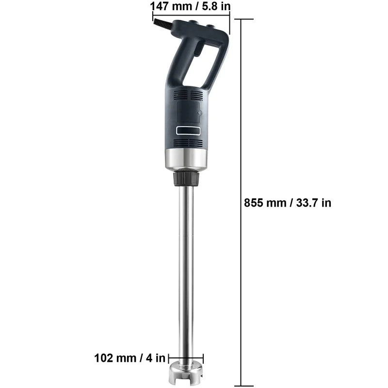 750W Heavy Duty Blender with Steel Blade, Variable Speed Hand Mixer
