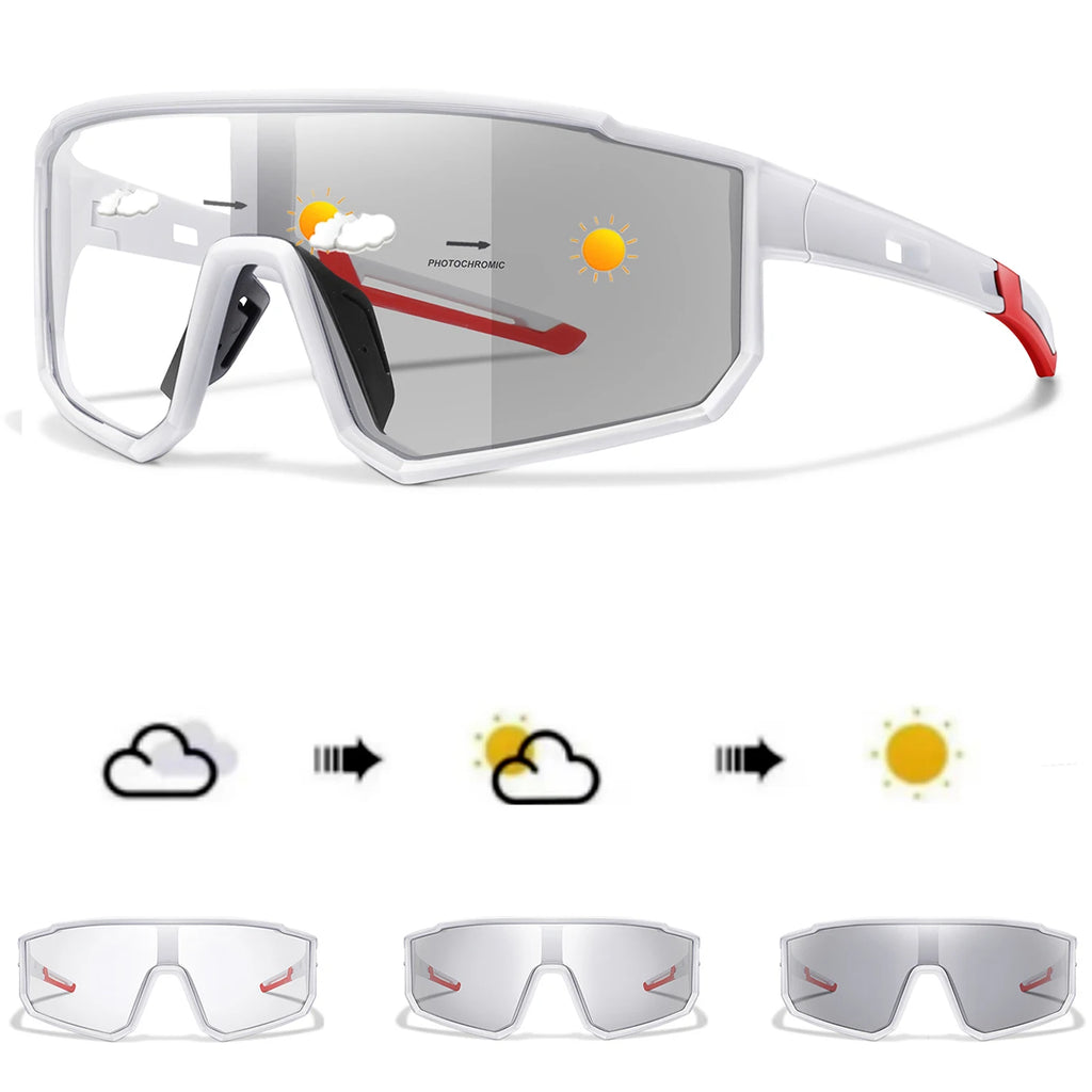 Unisex Photochromic Eyewear for Cycling Sports