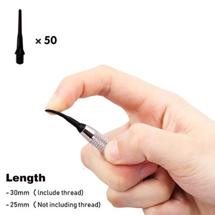 Electronic Dart Board 9 Soft Tip Dart Set with 50 Extra Tips and 9 Shafts