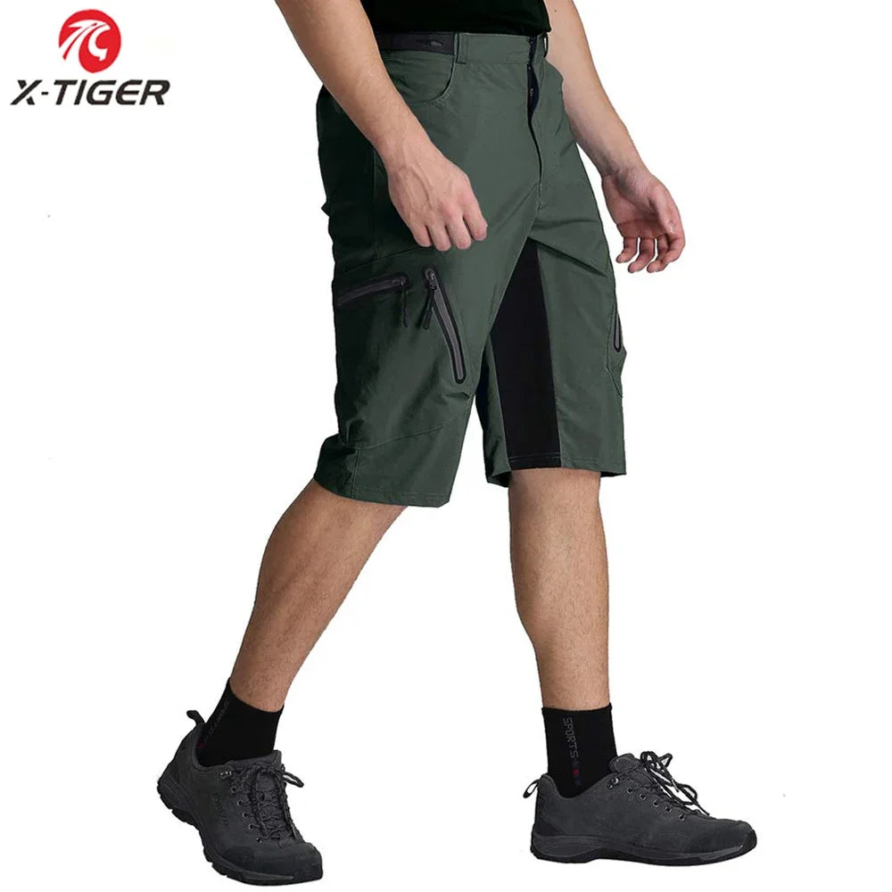 X-Tiger Men's Cycling Shorts with 5D Gel Pad Cycling Underwear