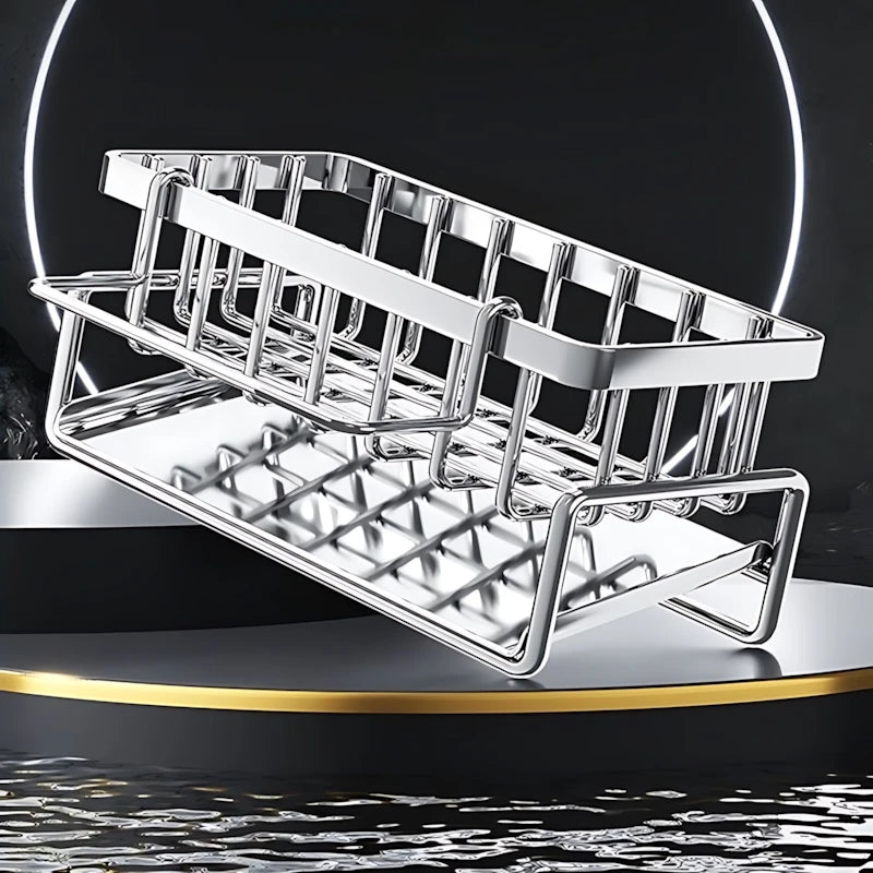 Large Capacity Stainless Steel Sink Drying Rack