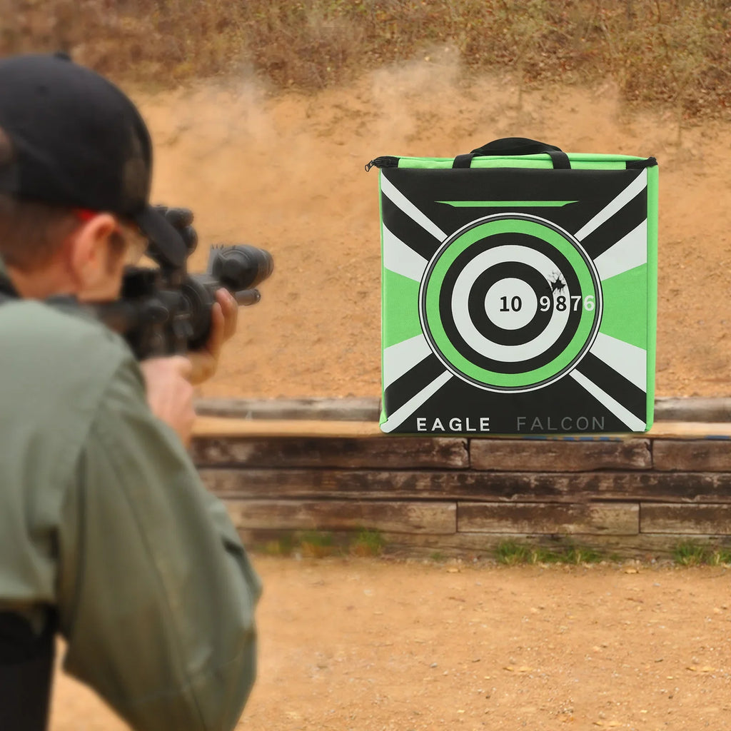 Reusable Archery Training Target with Dual Zipper Design