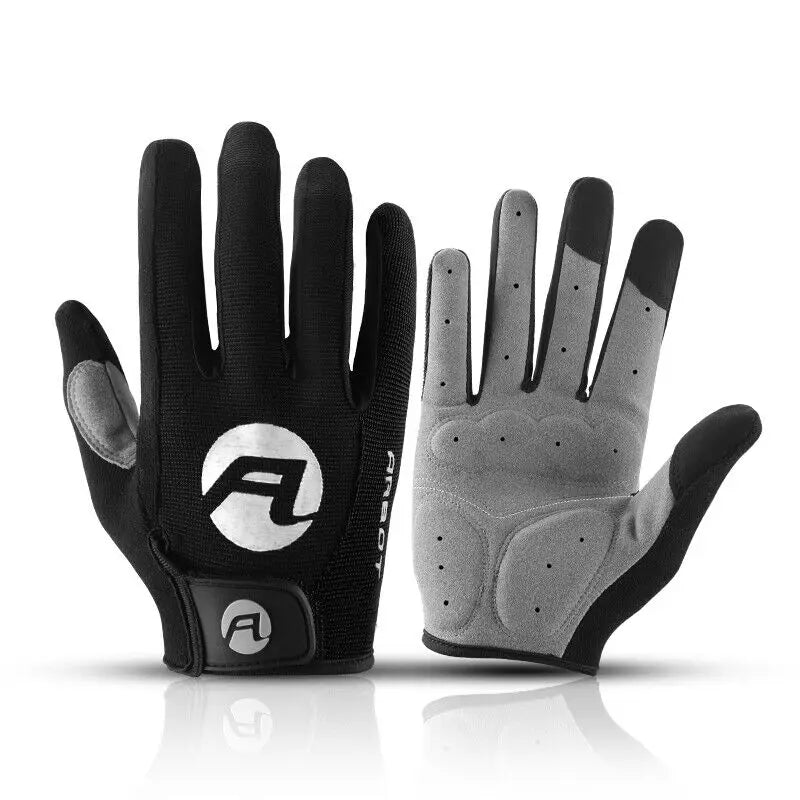 Unisex Cycling Gloves with Touchscreen MTB Padded Anti-Slip Grips