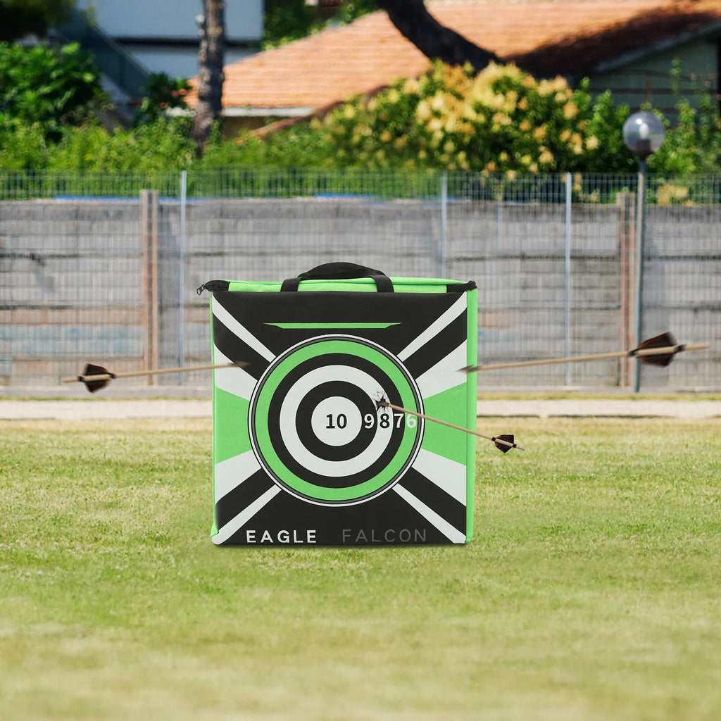 Reusable Archery Training Target with Dual Zipper Design