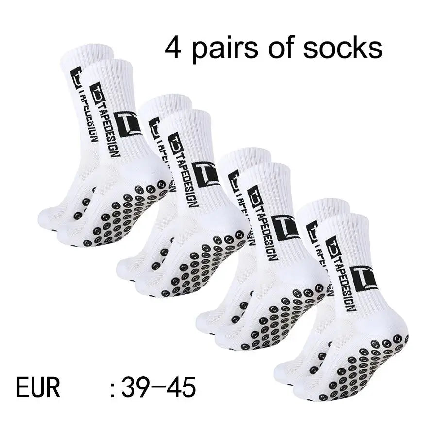 4 pairs of Non-slip Breathable Socks