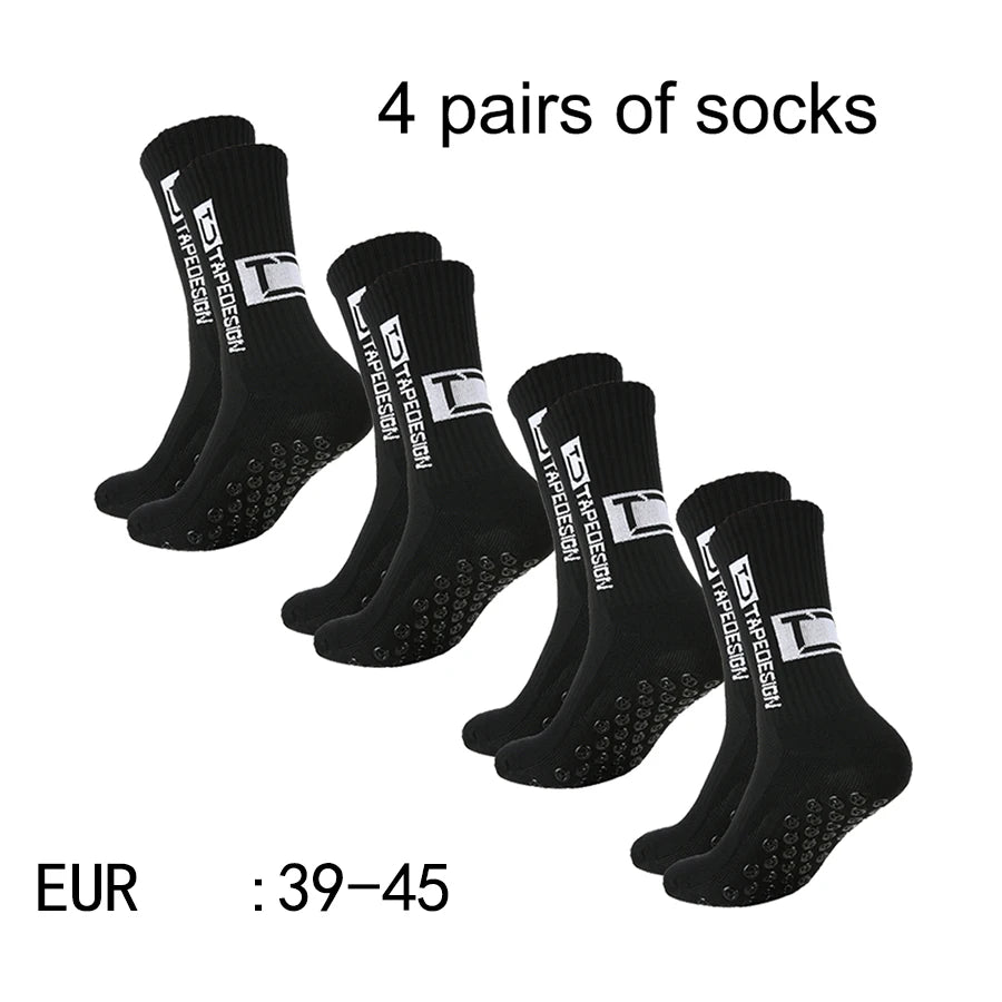 4 pairs of Non-slip Breathable Socks