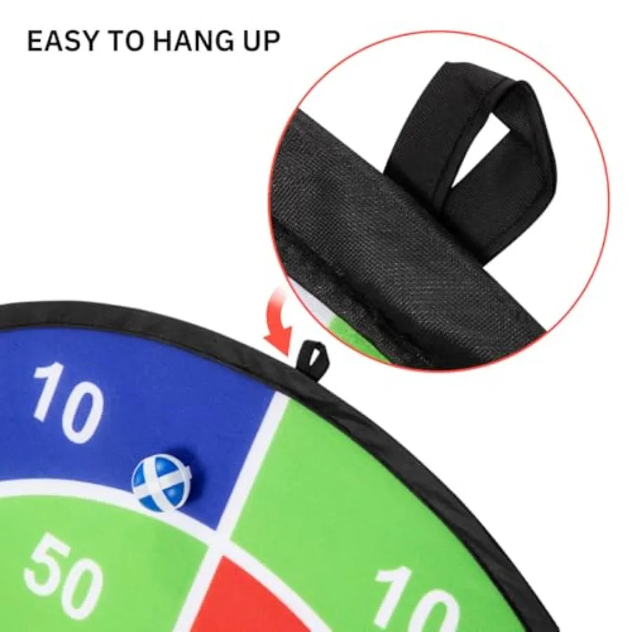 29" Large Dart Board  with 20 Balls Indoor and Outdoor Fun