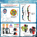 VATOS Night-Light Guns , Archery, and Stand Target Board for Indoor and Outdoor Play