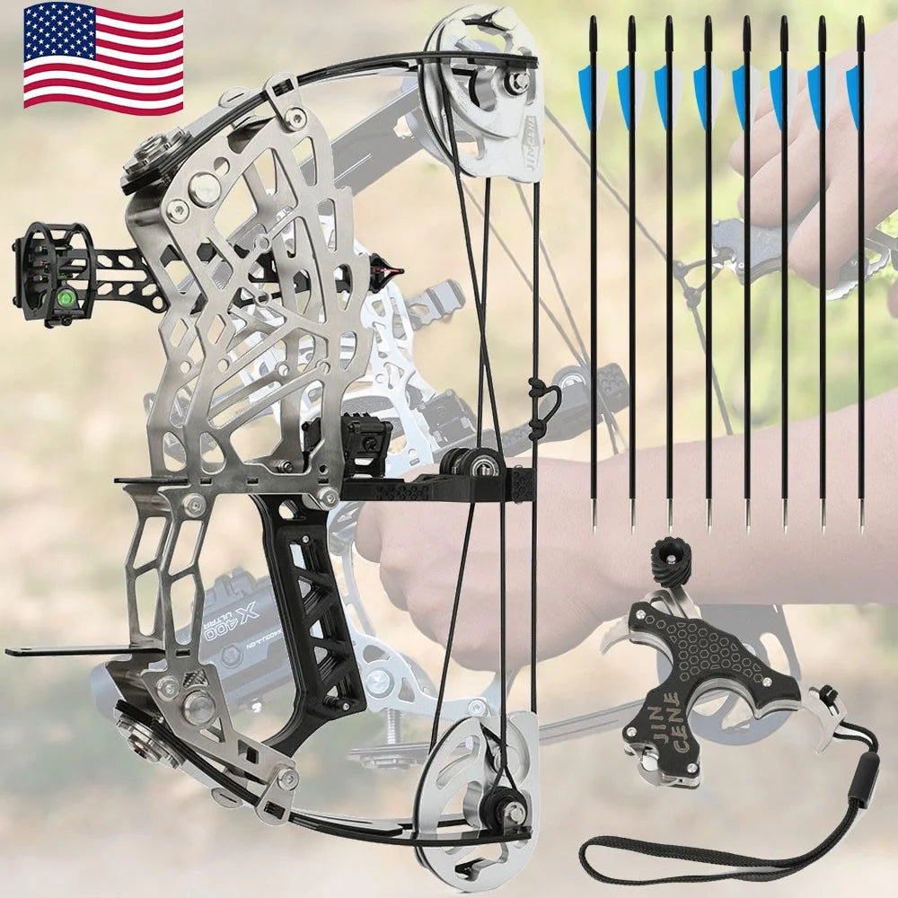 Compound Dual-use Bow Set 30-60lbs
