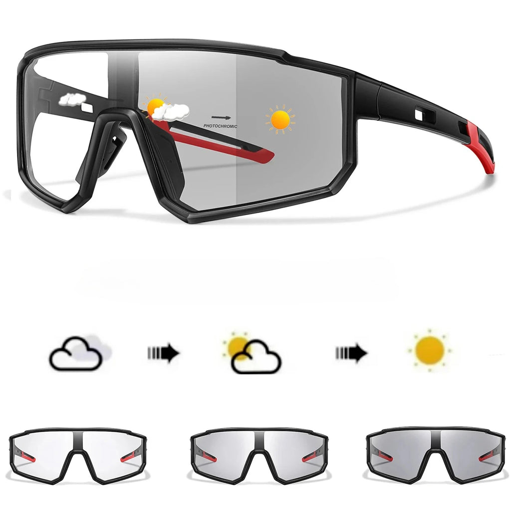 Unisex Photochromic Eyewear for Cycling Sports