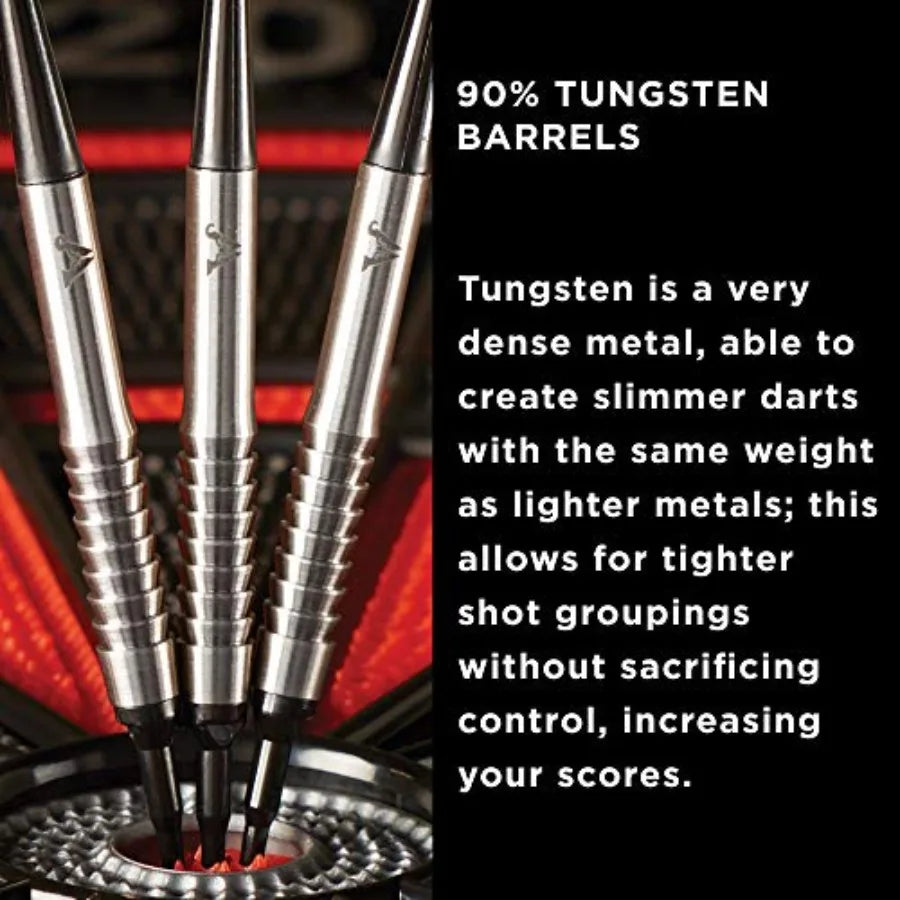 Viper V-Factor 90% Tungsten Soft Tip Dart Set with Case