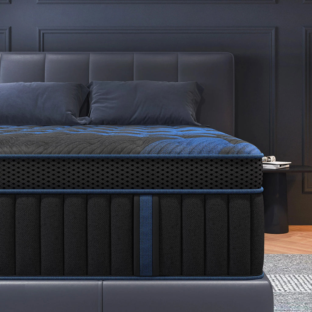 12"Gel Memory Foam Hybrid Mattress In A Box Twin Full Queen King Medium Firm with Motion Isolation