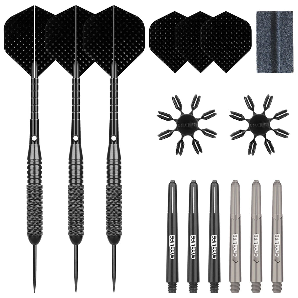 CyeeLife 23.5g 3PCS  Steel Tip Darts for Outdoor /Indoor