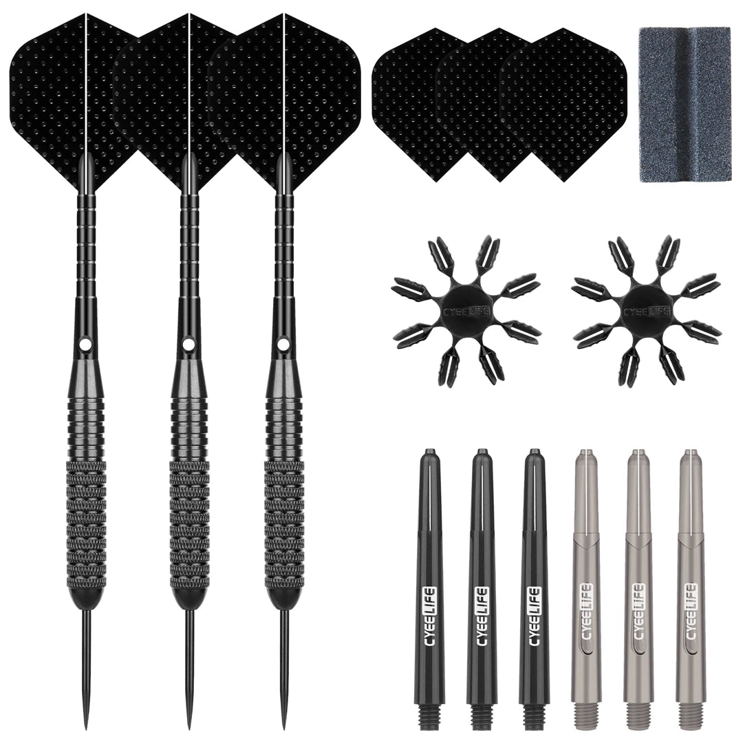 CyeeLife 23.5g 3PCS  Steel Tip Darts for Outdoor /Indoor