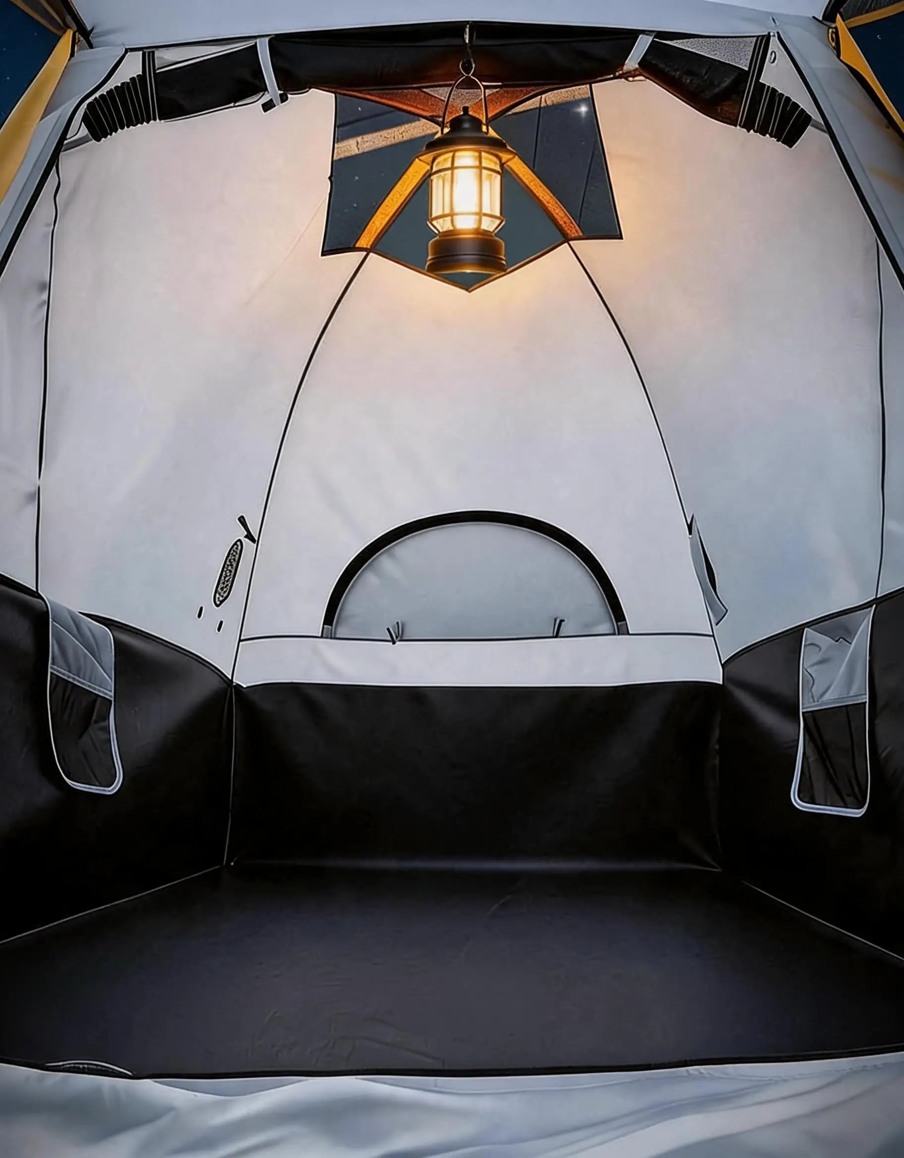 Waterproof Double Layer Pickup Truck Bed Tent with Awning