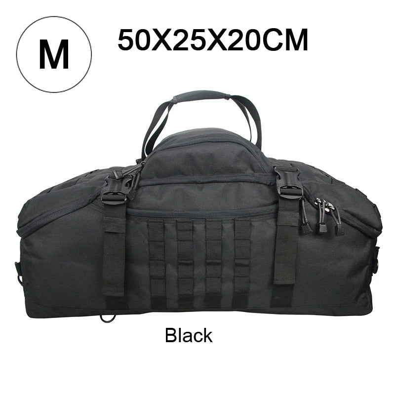 LQARMY 30L 45L 80L Outdoor Mountaineering Tactical Backpack or Large Duffel Bag