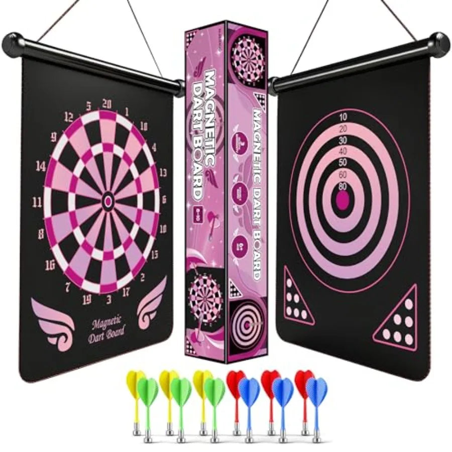Magnetic Dart Board Outdoor Games for 8-12