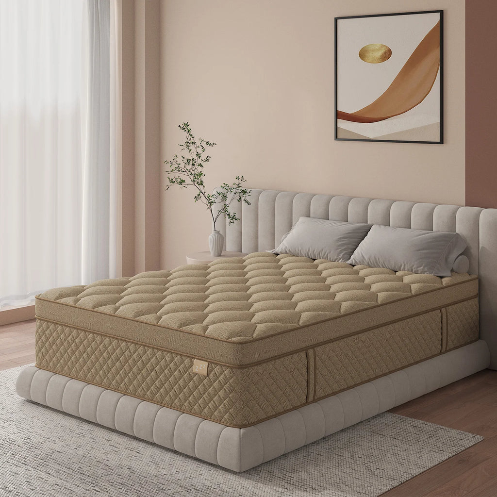 12"14" Gel Memory Foam Hybrid Pocket Spring Mattress In A Box in Twin Full Queen King Medium Firm with Motion Isolation
