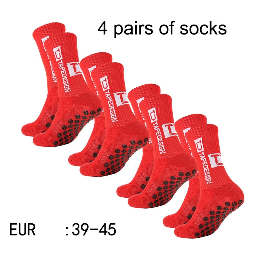 4 pairs of Non-slip Breathable Socks