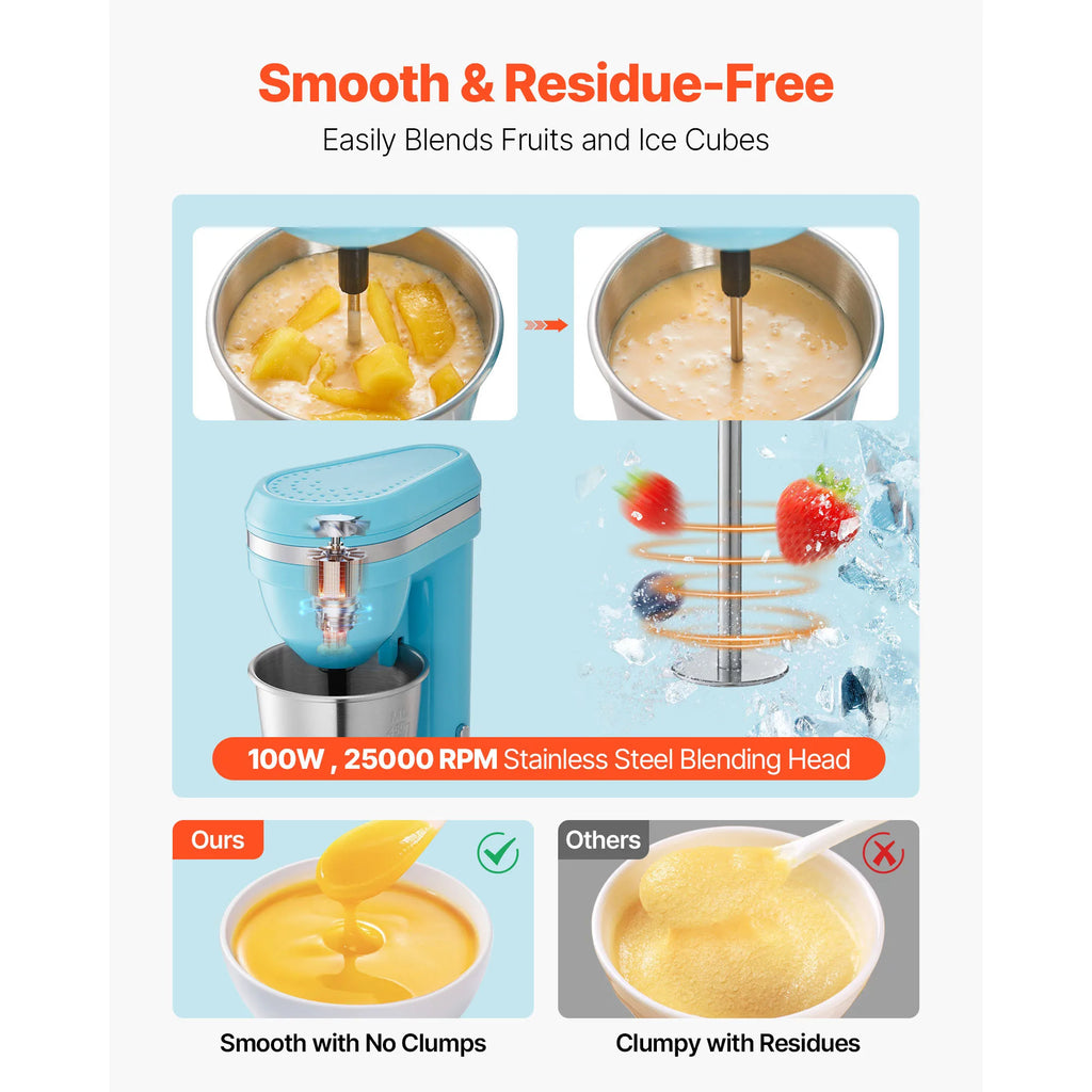 SucceBuy Dual-Speed Adjustment Milkshake Blender