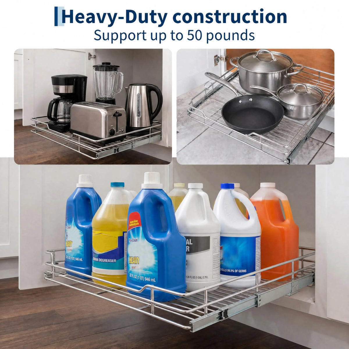 Pull Out Cabinet Organizer