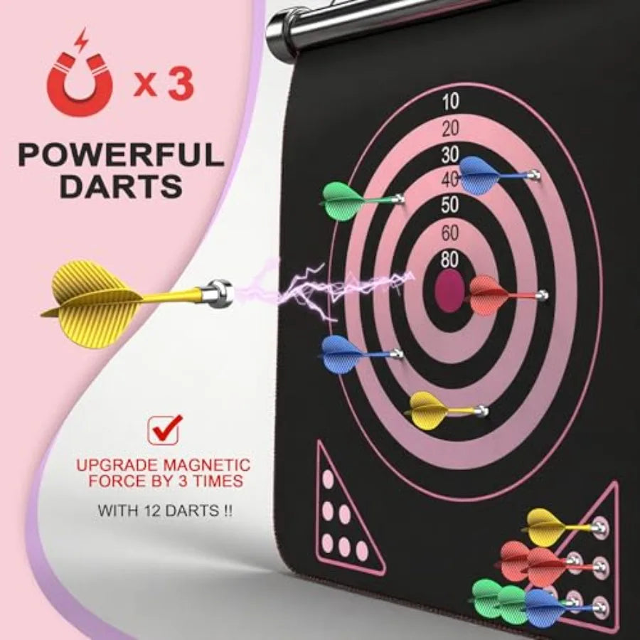 Magnetic Dart Board Outdoor Games for 8-12
