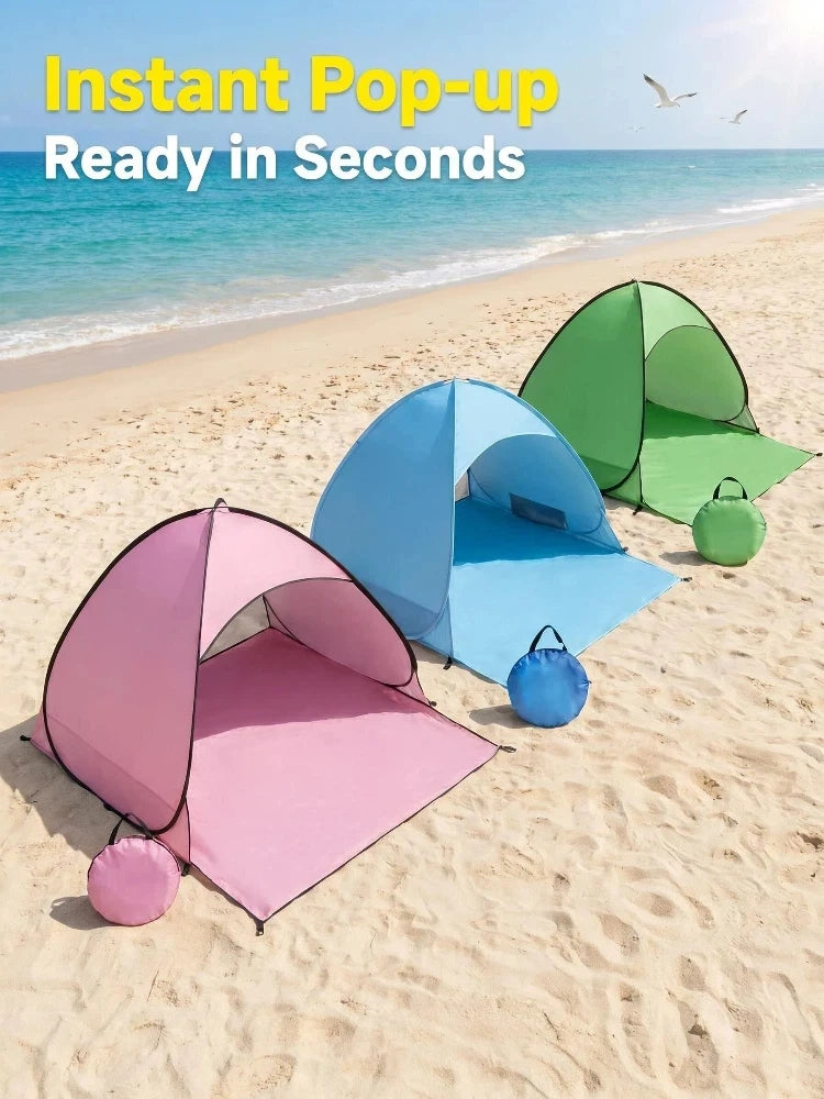 1-Piece Instant Pop-Up Beach Tent