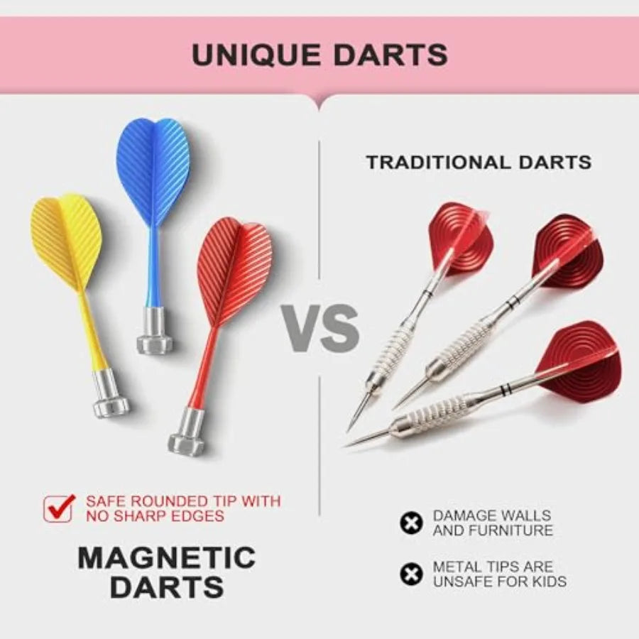 Magnetic Dart Board Outdoor Games for 8-12