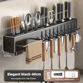 Heavy Duty Carbon Steel No Drill Wall Mount Kitchen Organizer