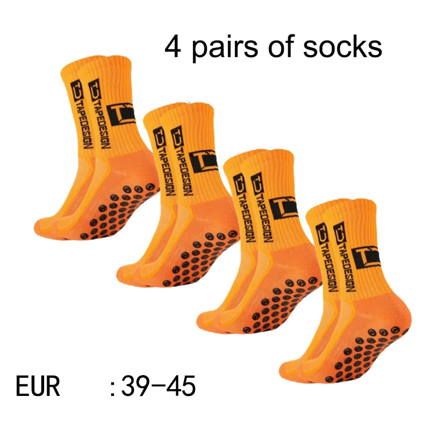 4 pairs of Non-slip Breathable Socks