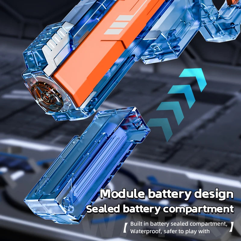 Ice Blade Electric Water Gun with Automatic Water Suction