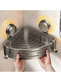 Triangle Shower Caddy with Suction Cups, Water Resistant & Never Rusts