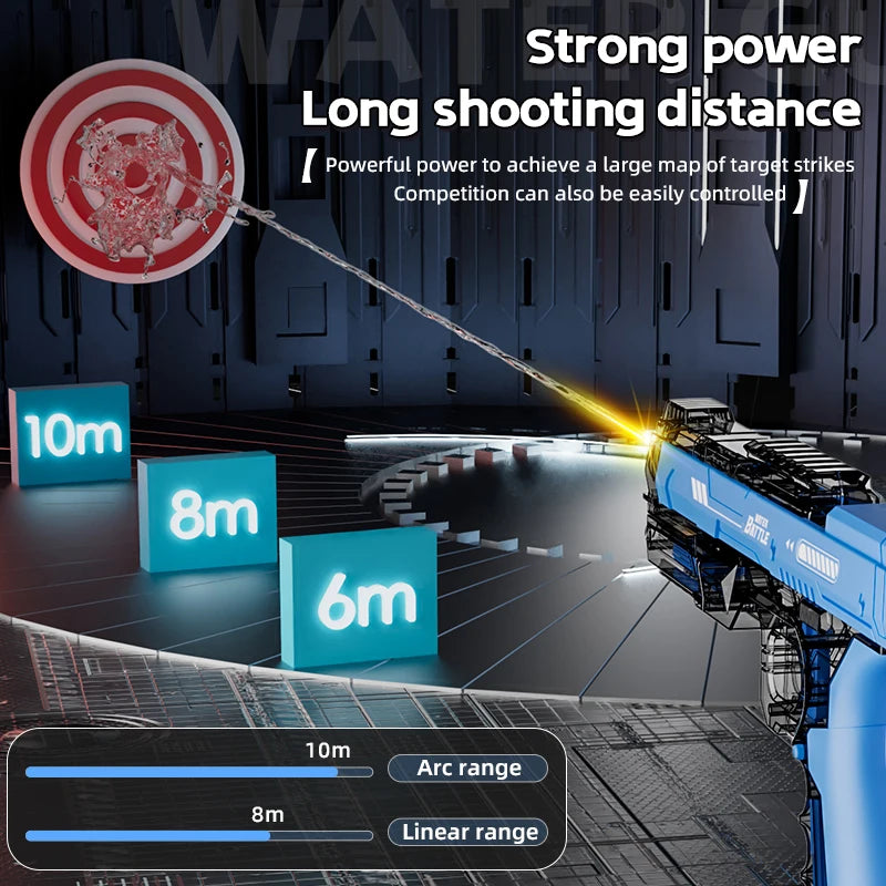Ice Blade Electric Water Gun with Automatic Water Suction